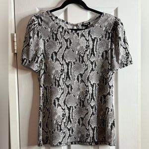 EUC Express Snakeskin Top